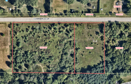 Commerce Drive Land Aerial GIS 2
